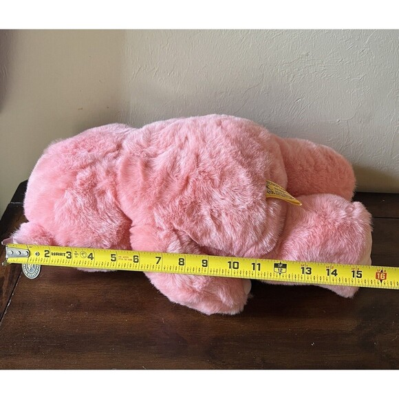 Vintage 24K Polar Puff Dumplings Plush Baldrich 5830 Bear Pink 1991 - Picture 8 of 8